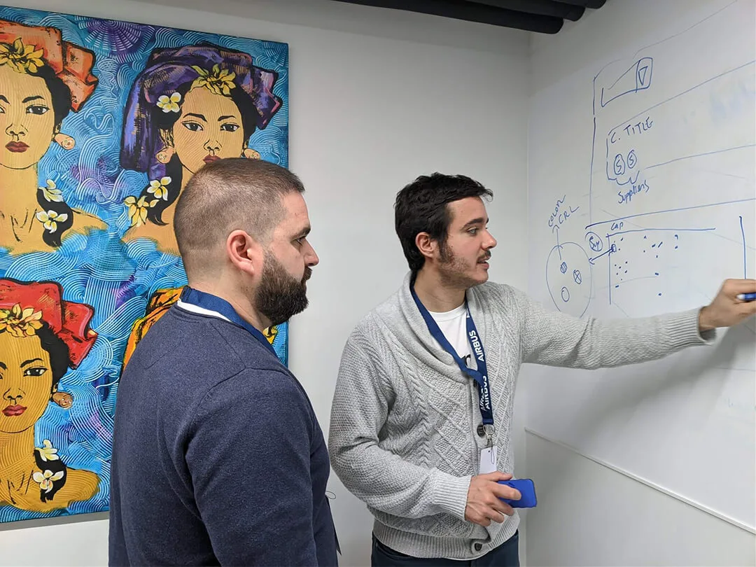 Focused Rubén and Rafa